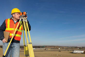 topographic survey, land surveying map, contours map, from point topo data