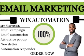 do wix automation setup email marketing campaigns to boost sales