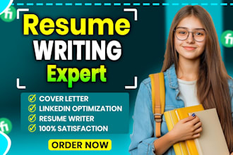 write your resume, executive CV, cover letter and optimize linkedin profile