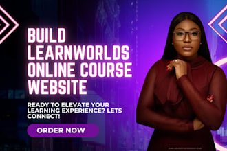 build learnworlds online course website learndash lms or tutor lms course upload