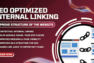 do internal linking to improve the silo structure of the website