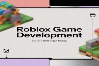 develop any roblox game, be your roblox scripter
