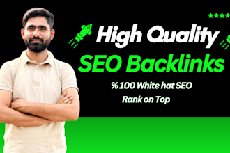 build high quality SEO backlinks to improve google ranking