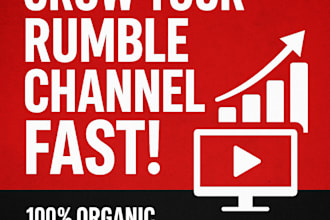 do video promotion to complete rumble channel monetization