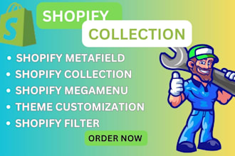 customize smart shopify collection filter theme on shopify dropshipping website