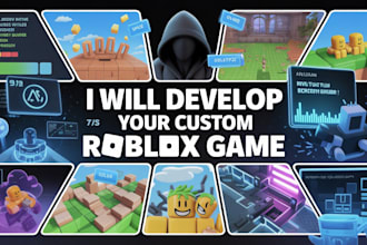 build full roblox maps, scripts, systems and gameplay for your idea