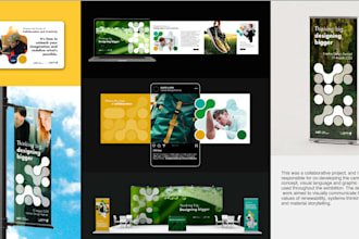 design unique branding visual identity for sustainable businesses