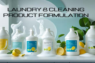 develop formulations for laundry and cleaning products