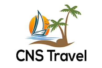 design unique attractive travel agency logo