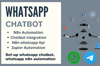 setup ai agent whatsapp chatbot n8n whatsapp api