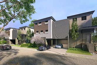 remodel 3d architectural exterior, home elevation rendering, interior rendering