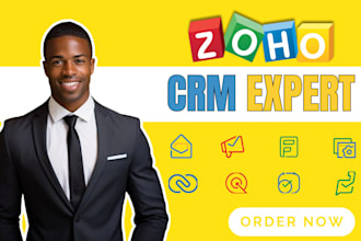 setup zoho crm zoho one zoho books campaign zoho form flow zoho mail automation