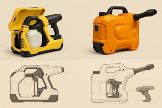 create 3d model in solidworks inventor and rendering from 2d drawings cad design