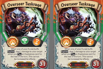 draw amazing card game card game art card game design board game for your game