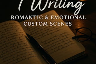 write a romantic or emotional fiction scene