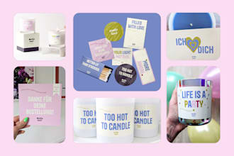 deliver bold labels that grab attention