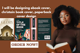 design ebook cover, christain book cover, paperback cover design