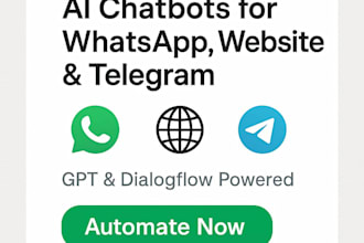build ai powered chatbot ai software saas app custom mobile app chatbot gpt