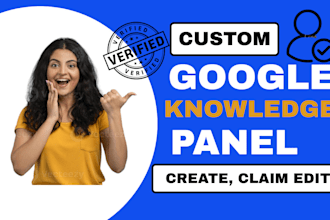 create google knowledge panel for personal and all categories