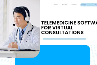 build custom telemedicine software for virtual consultations