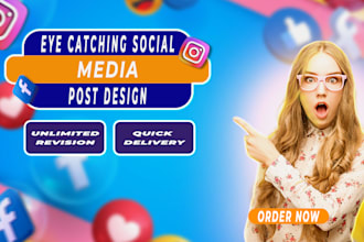 create custom social media post designs for your brand