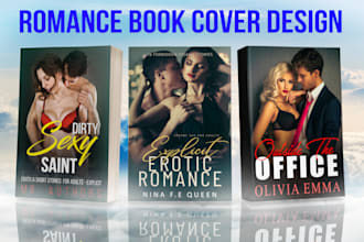 create professional book cover, ebook book cover and KDP book cover design