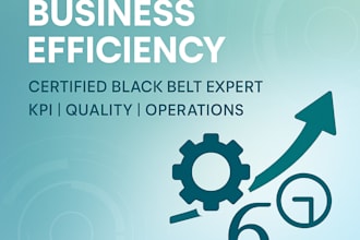 improve your business process using lean six sigma, kpis, and iso 9001