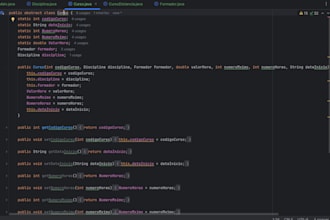 solve small projects in java