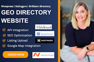 build directory listing website using hivepress geodirectory listingpro wix