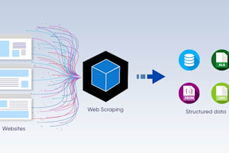 scrape ecommerce data for price comparison and market analysis with custom bot