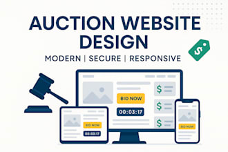 create an auction website