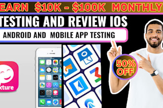 do testing  and review ios, android, mobile app, google business, website