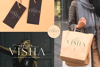 do professional luxury realtor, fashion, beauty, spa and cosmetic logo design