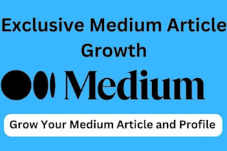 do medium article promotion to get traffic and followers