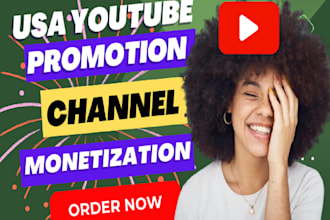 do organic USA uk youtube video promotion USA channel promotion