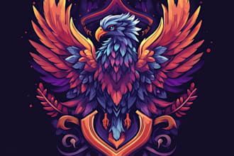 design awesome rpg fantasy or sci fi logo for you