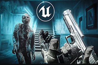 create horror game zombie multiplayer game video playstation  in unreal engine