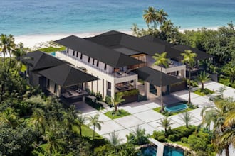renovate house exterior rendering, interior visualization,3d building remodeling