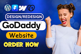 develop godaddy website design godaddy website redesign website development