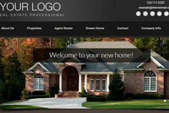 build your luxury real estate or property listing wordpress website