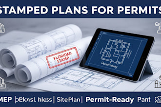 orlando based architectural mep and site plans with licensed professional stamps