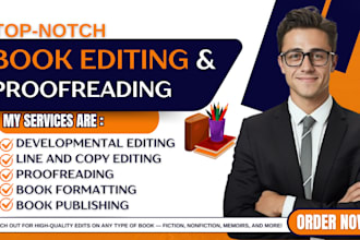 proofread, copy edit romance novel, fantasy, memoir, fiction story book editor