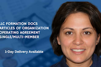 draft your llc formation documents and operating agreement for any US state