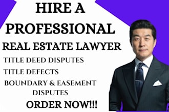 be your online lawyer on title deed disputes boundary and easement disputes