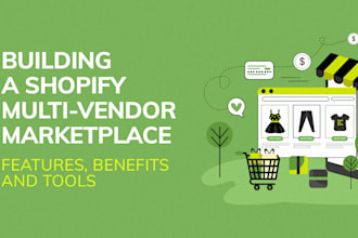create shopify store multi vendor ecommerce marketplace website design