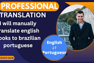 manually translate english books to brazilian portuguese
