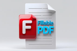 create fillable PDF form and design form