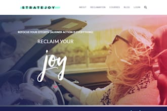 create life coaching website with calendly for consultation