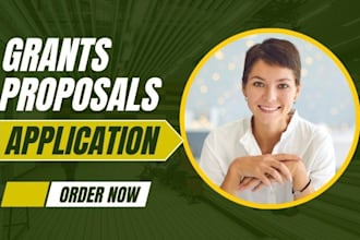 do grant writing proposals for climate and environmental projects