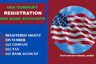 do us llc registration, bank account, ein llc bantk registration